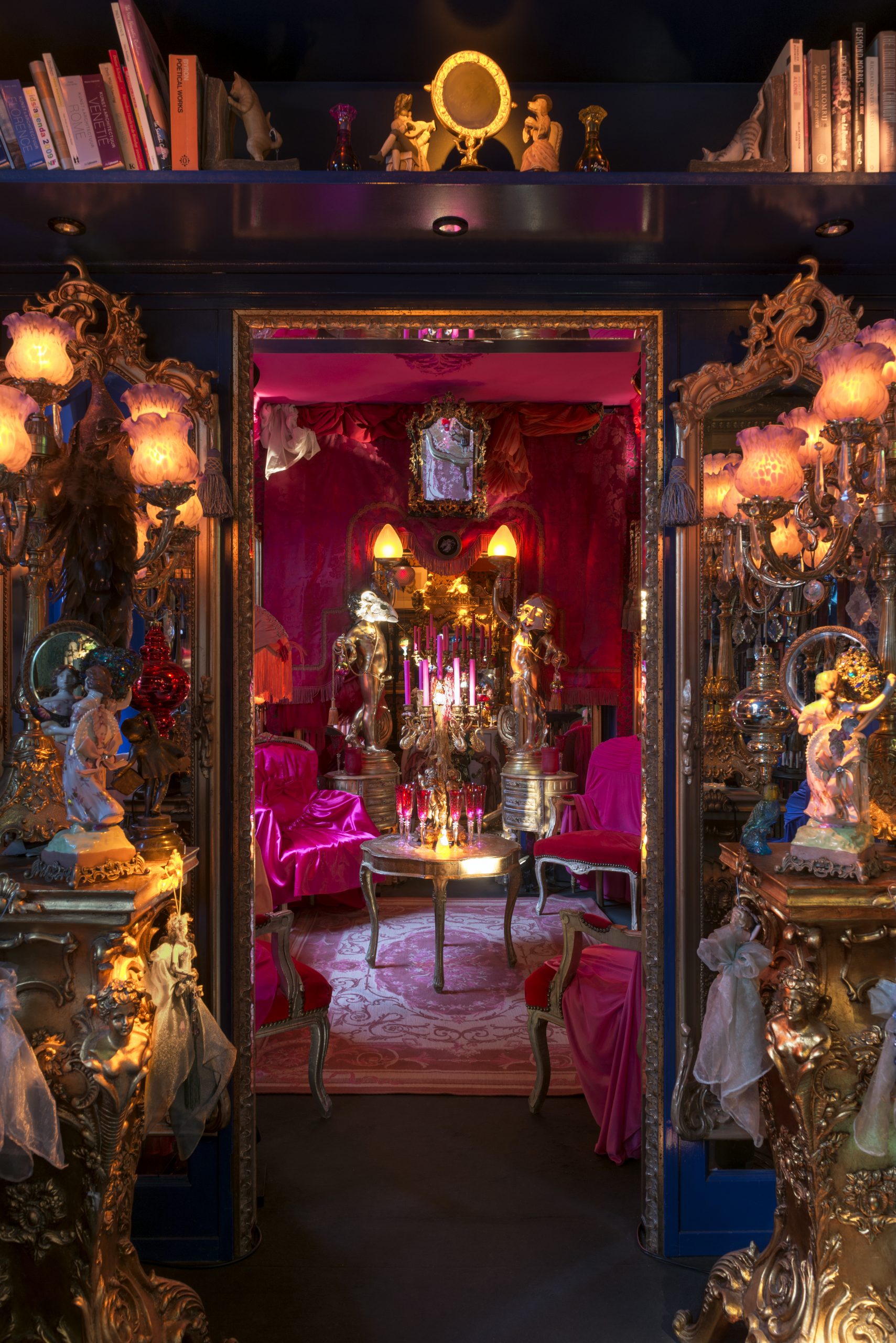 Interieur van Het Verborgen Huis van Madame de Berry